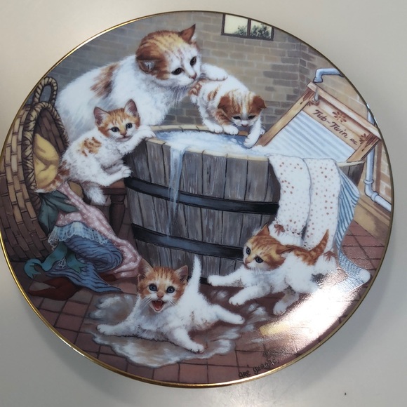 Hamilton Collection cat plates - Picture 4 of 6